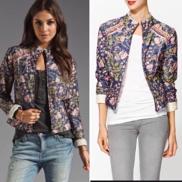 Meadow Floral Printed Jacket | Poshmark